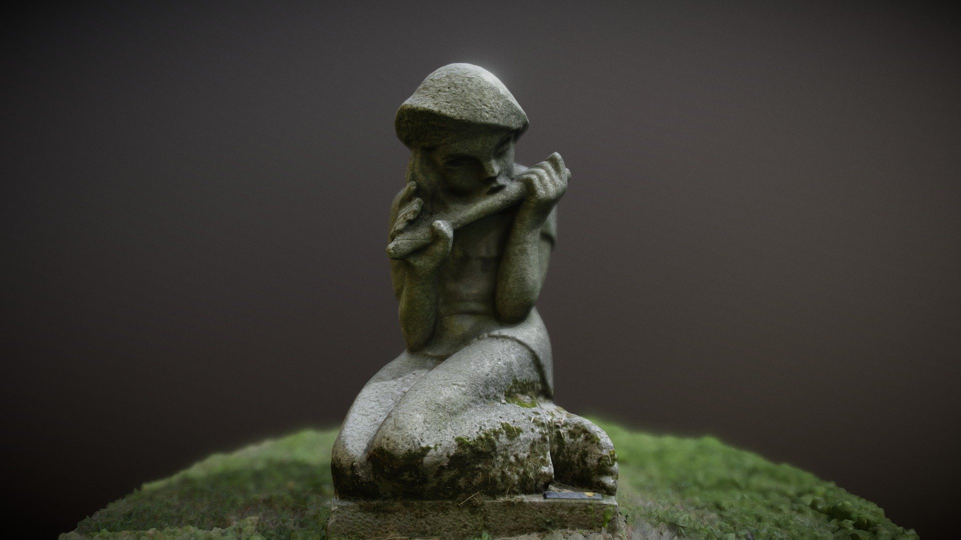 Shepherd Sculpture (Photogrammetry / Retopology)