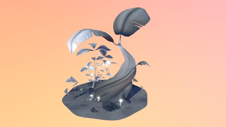 Plant Life 3D Model