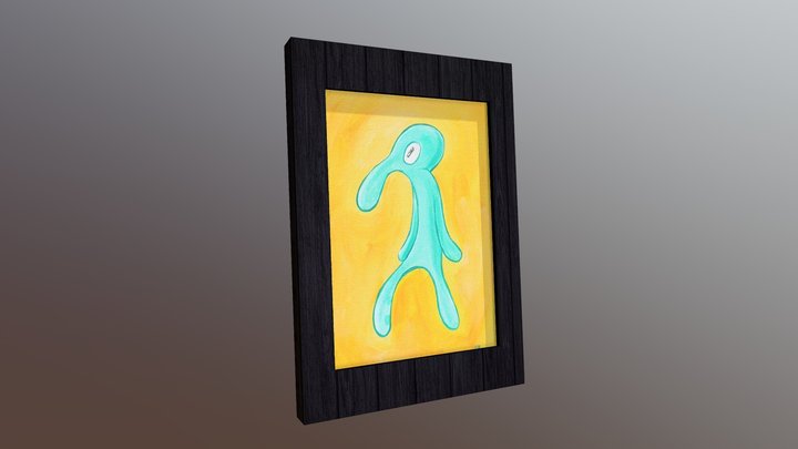 Painting in Bar 3D Model