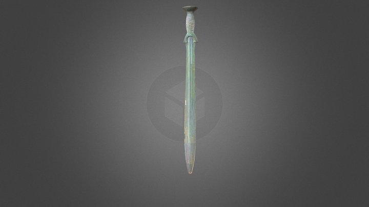 Bronze Age Sword from Strzelniki 3D Model