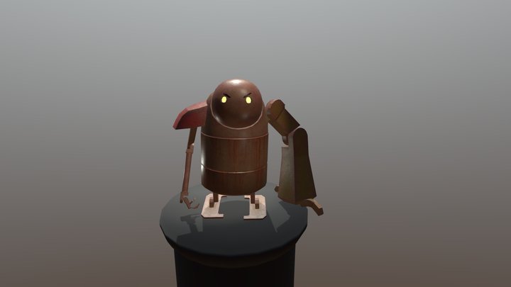 Vengeful Stubby 3D Model