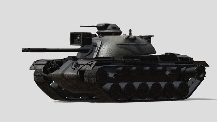 Patton-tank 3D models - Sketchfab