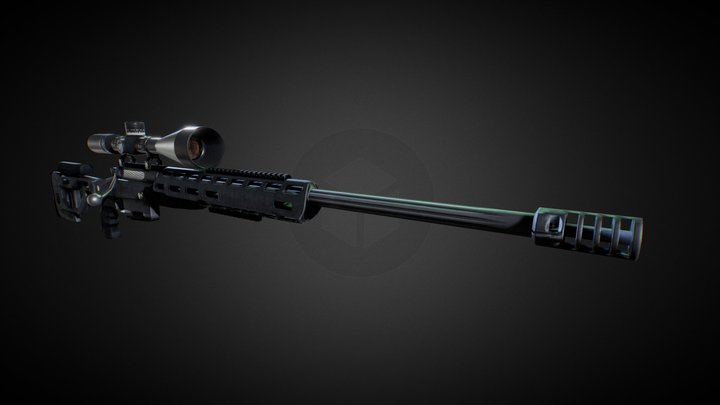 Orsis SE T-5000 M 3D Model