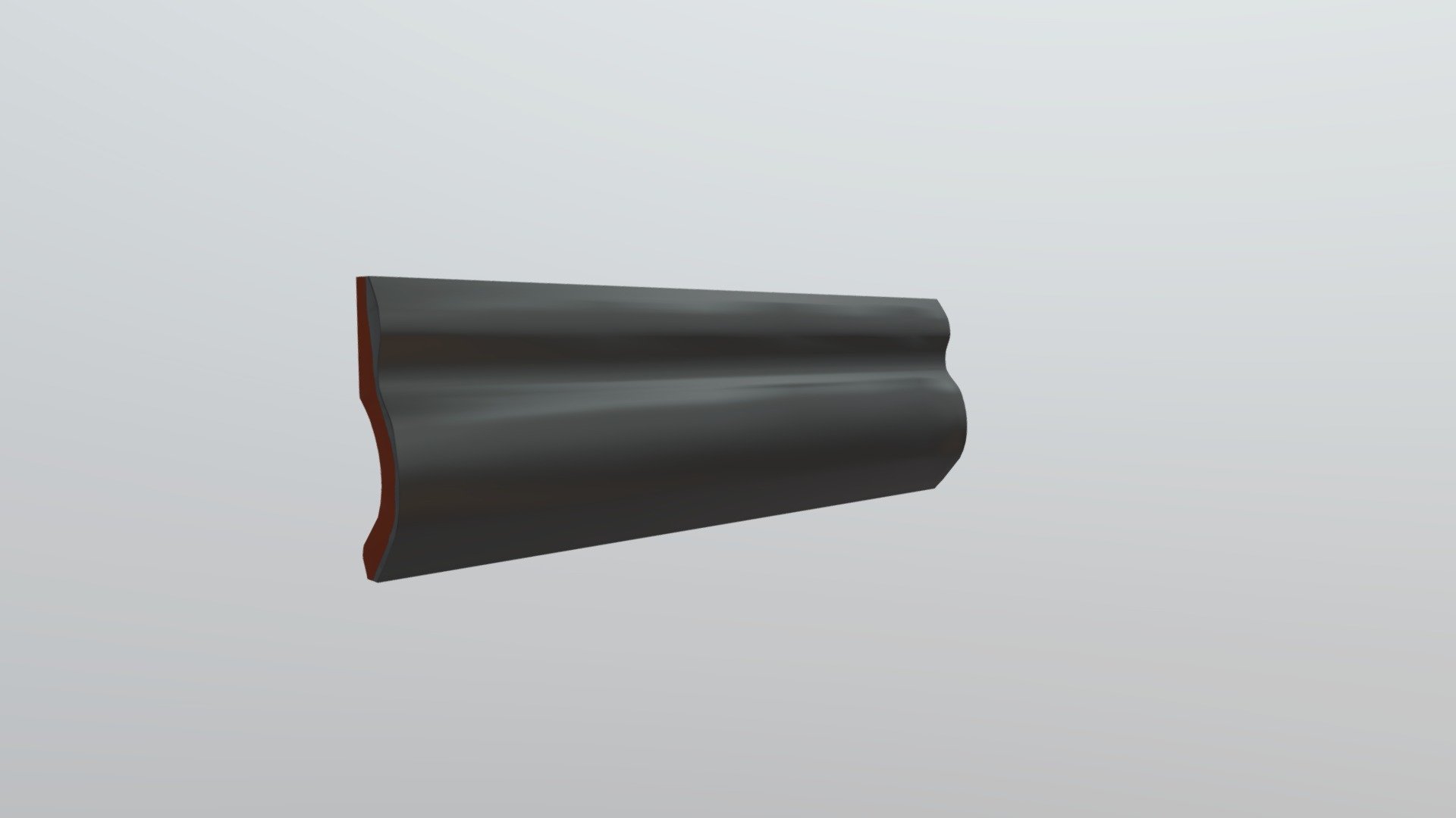 Moldura Antic Mate Negro