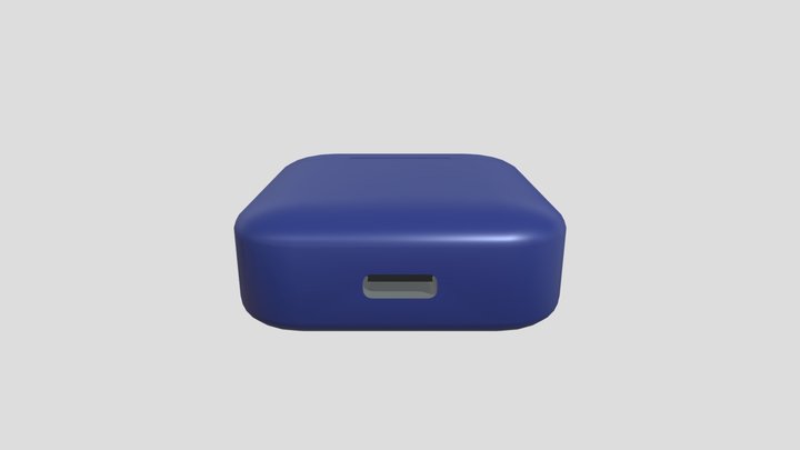 Earbud case 3d model 3D Model