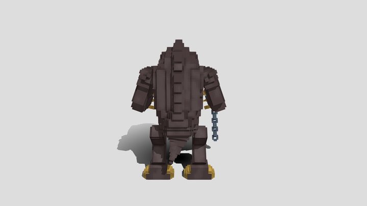 Rancor 3D Model