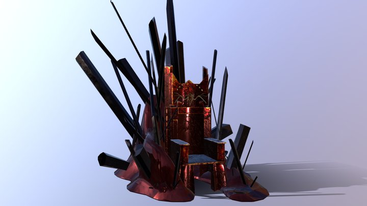 Throne 3D Model