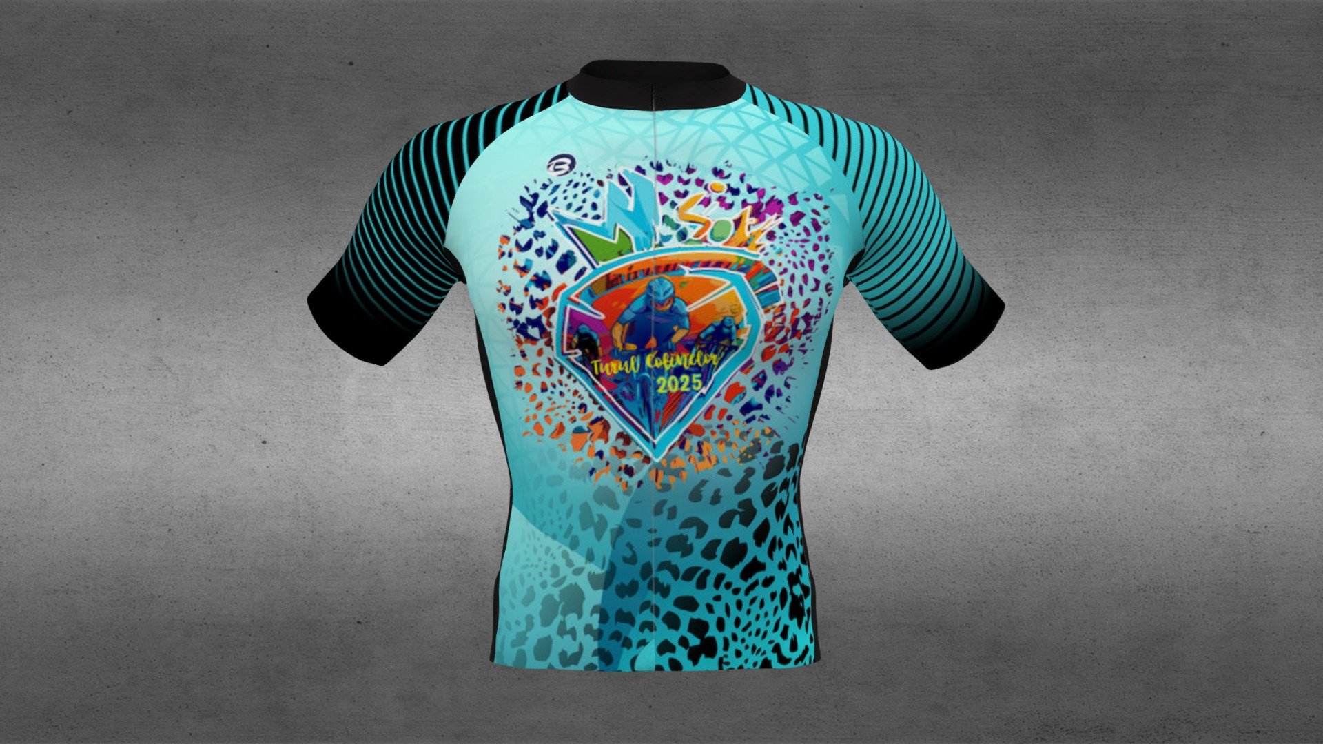 Tricou Turul Colinelor Bacau Masculin 2025 — Sketchfab embed 3D viewer