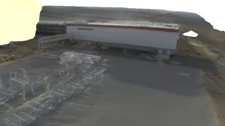 Gigawatt Tesla Motors Factory 3d 3D Model