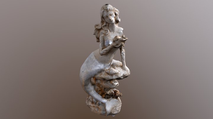 Mermaid 3DScan 3D Model