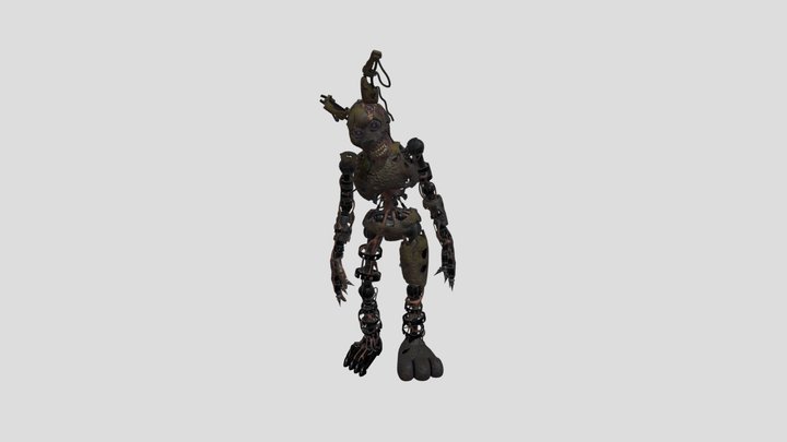 Burntrap_hd_-_fnaf_security_breach 3D Model
