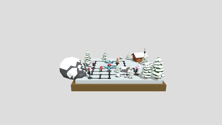 Level4- Pokémon Hit-mountainice 3D Model