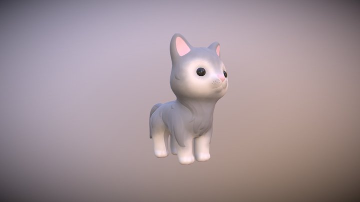 Cat 3D Model