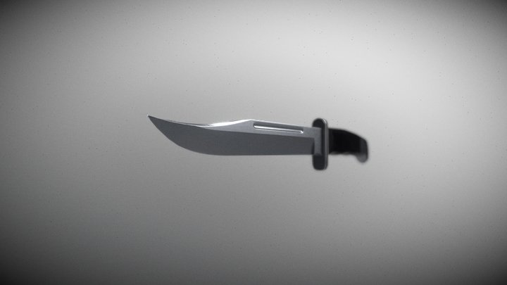 Ghostface Buck 120 From The Movie Scream 3D Model