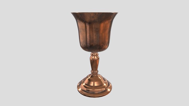 Medieval Chalice 3D Model