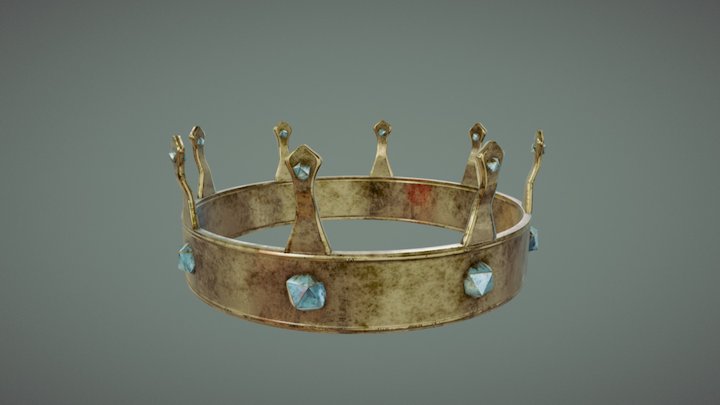 Old Crown 3D Model