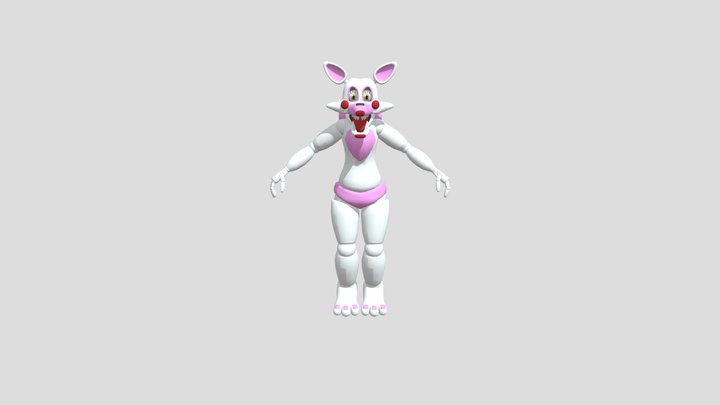 Funtime-foxypremangle 3D Model