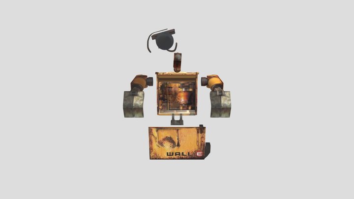 Wall-E 3D Model (October Update) 3D Model