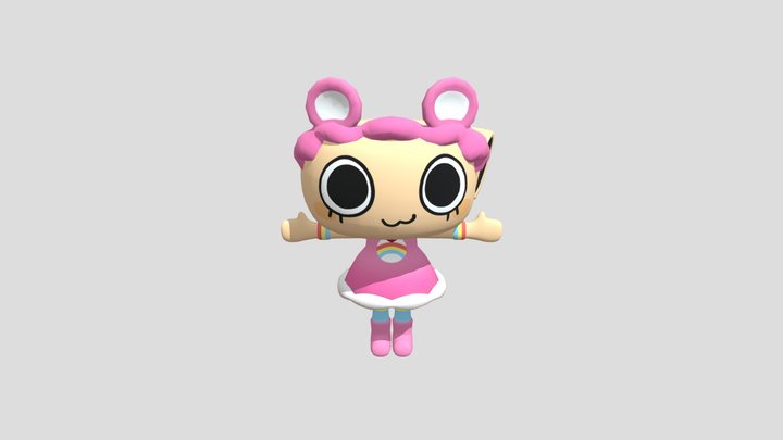 Cheer bear Shelly limi skin 3D Model