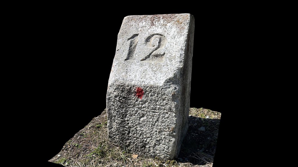 Milestone Innertkirchen - Grimselpass km 12
