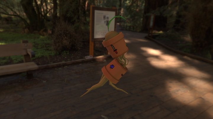 Planted Buddy 3D Model