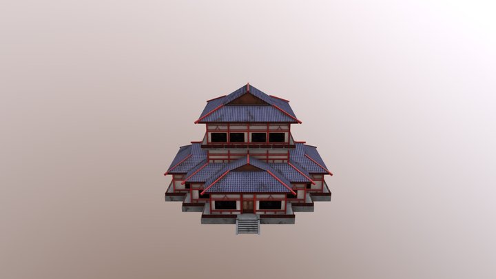 Chinese Luxury Estate 3D Model