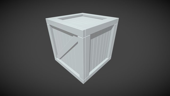 Crate Project 3D Model