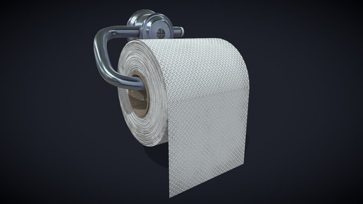 Toilet Paper Holder - 12MB – Modelo 3D gratuito STL