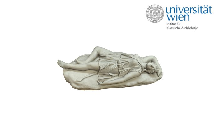 Statue, tote Amazone, Inv.Nr.2337 3D Model