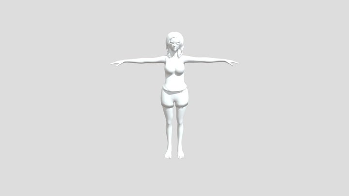 Girl 3D Model