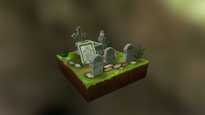 cimetery_first_scene 3D Model