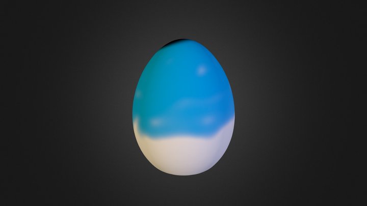 Eye-egg 3D Model