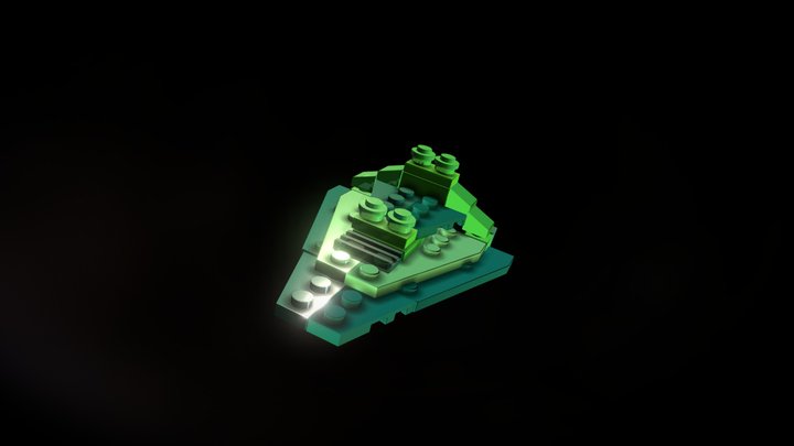 Lego Starship Sonny 3D Model