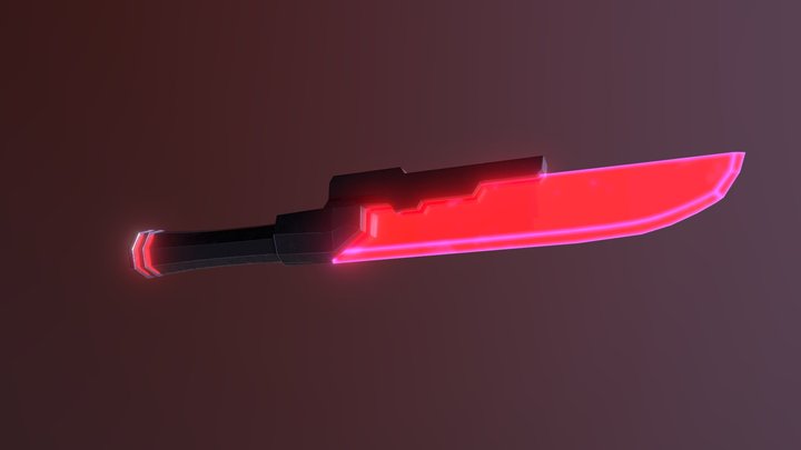 Cyber Knife 3D Model