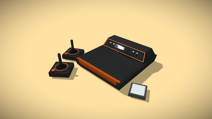 Atari 2600 3D Model