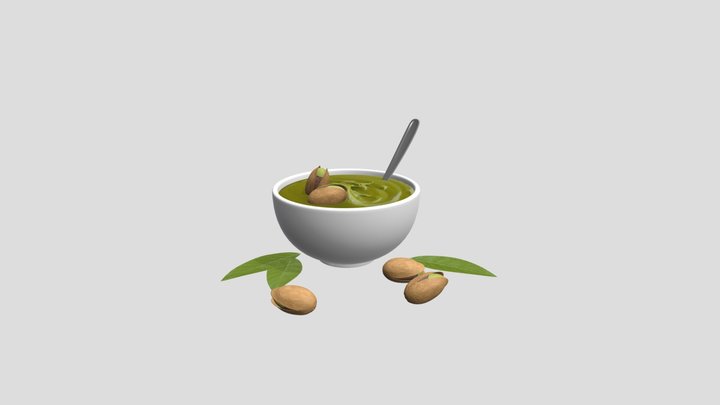 Pasta De Pistache 3D Model