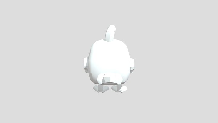 Chicken From Chicken Gun 2.0 3D Model