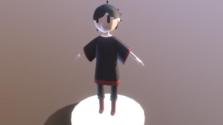 character practice 3D Model