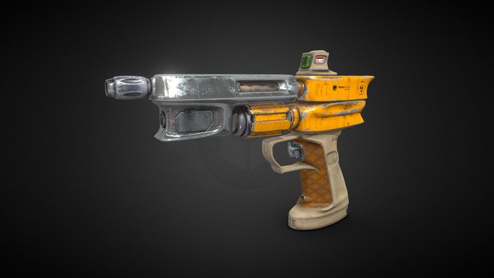 TahinArms dbnc0042 Laser Blaster 3D Model