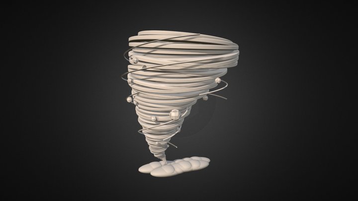 Big Tornado 3D Model