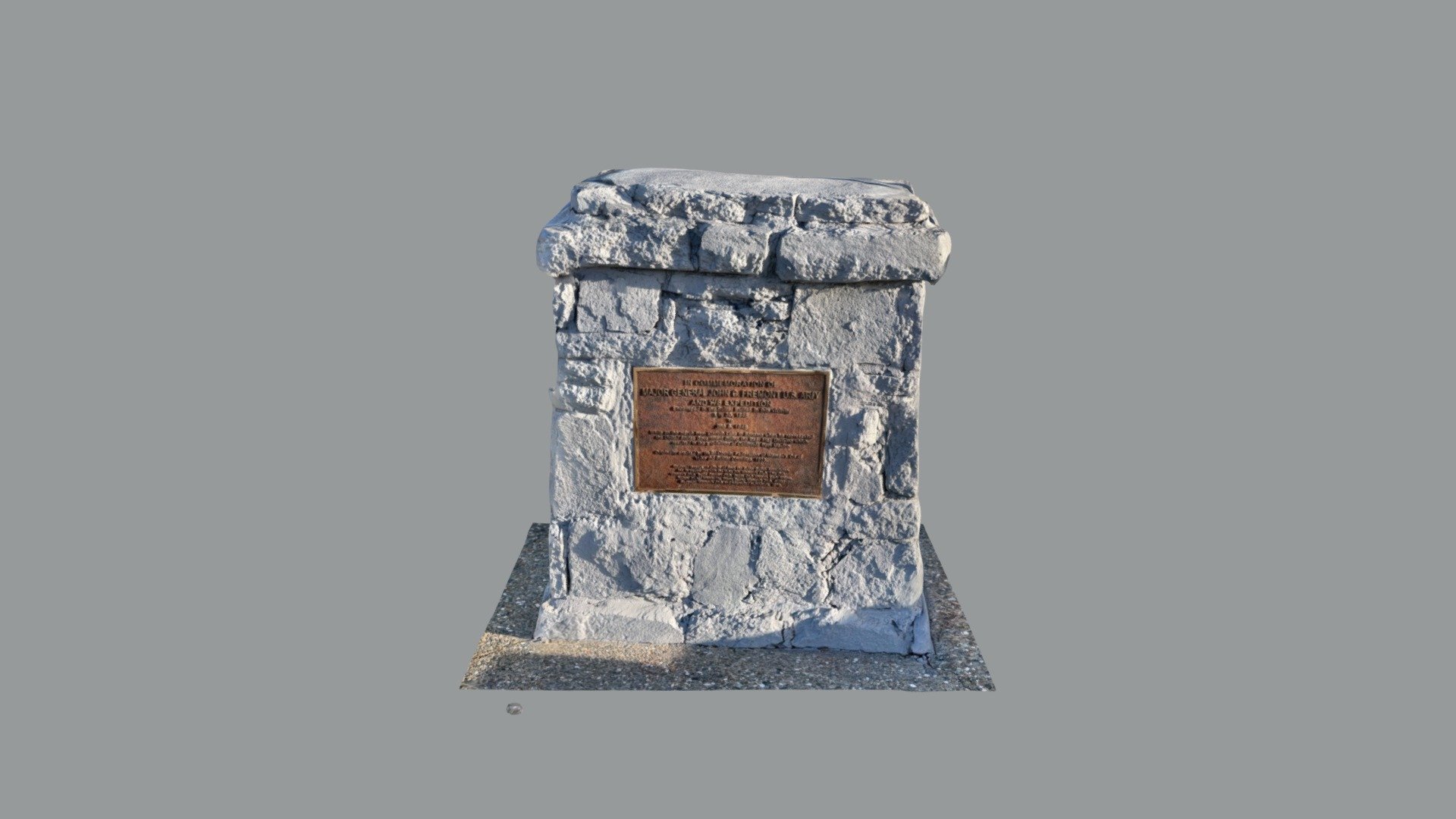 Fremont Monument Sutter Buttes — Sketchfab embed 3D viewer