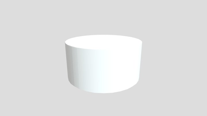 Cylinder With Normals 3D Model