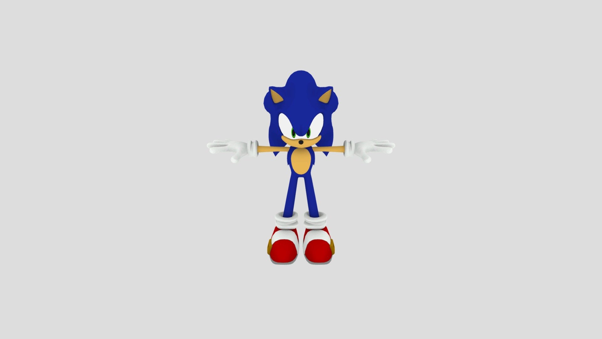 Sonic The Hedgehog (For Iyan 3D and for anything