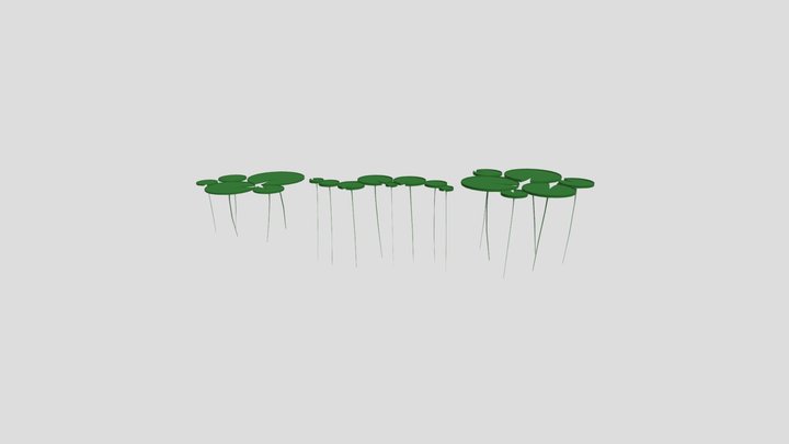 Lily Pads 3D Model