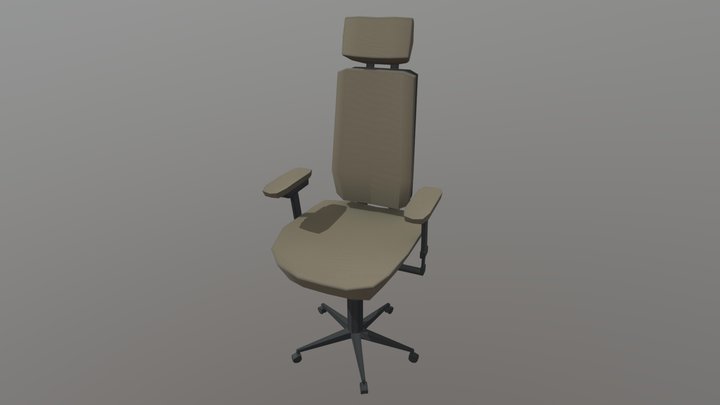 Silla escritorio 3D Model