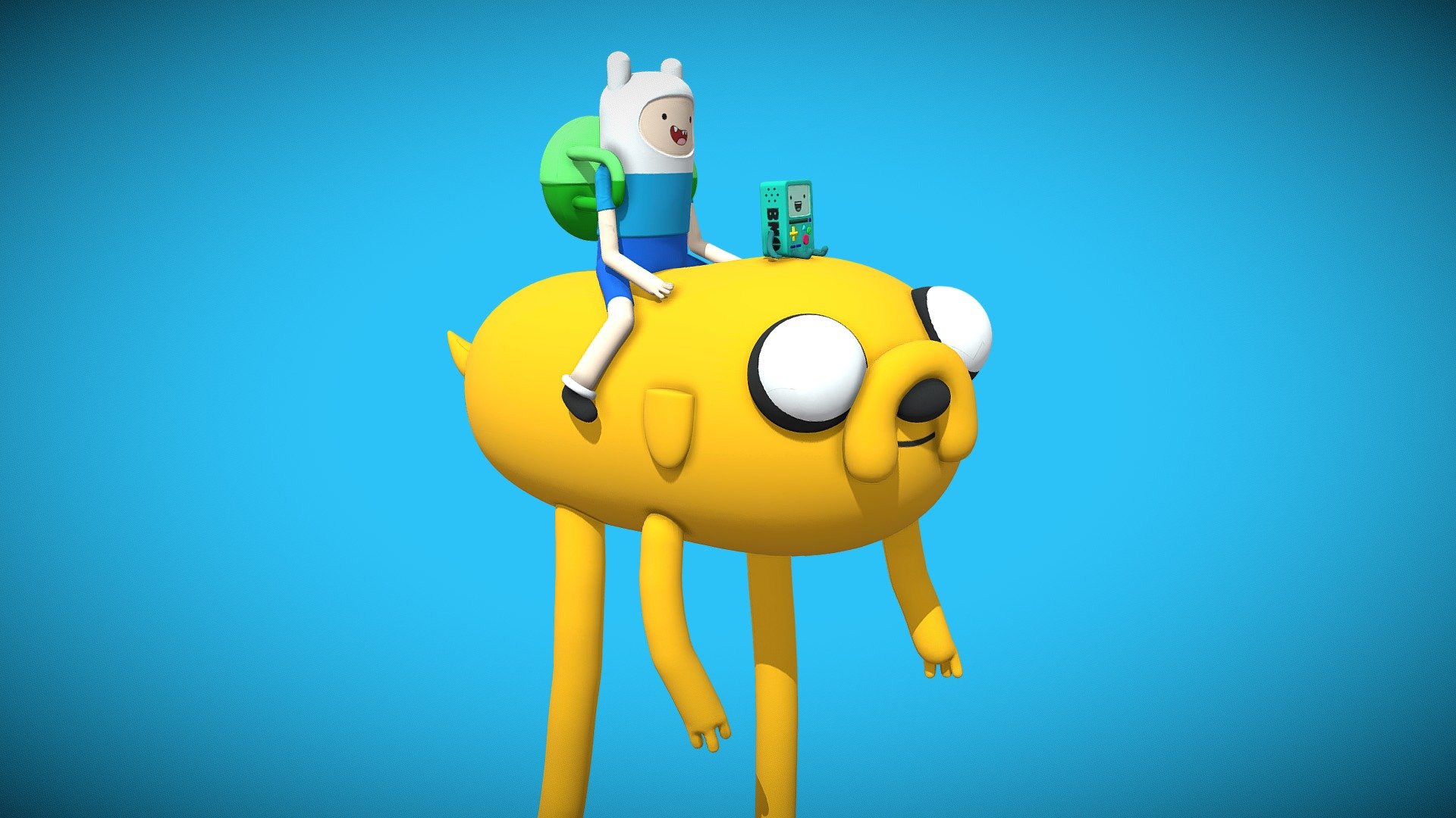 Adventure Time! - Buy Royalty Free 3D model by CarlosCopto (@CarlosCopto)  [a7344e1]