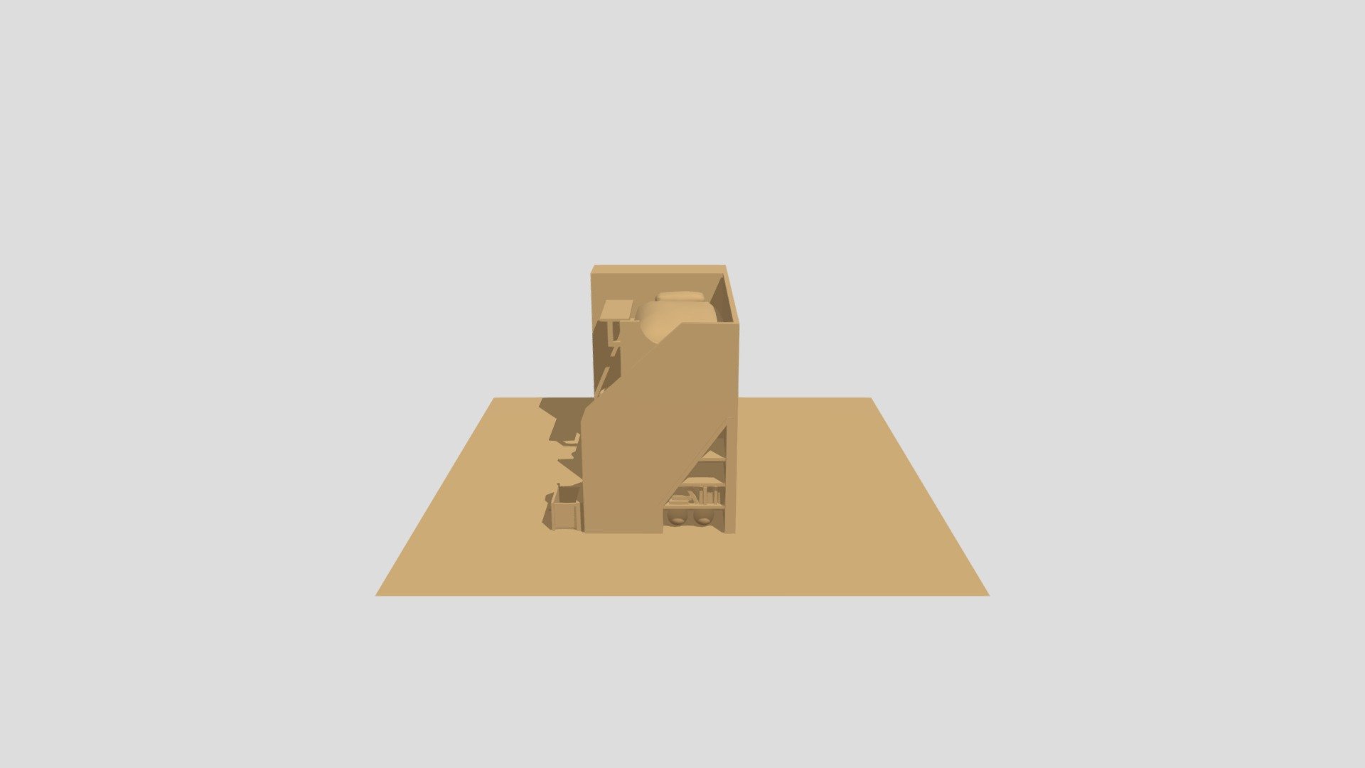 Bunkbed Loft — Sketchfab embed 3D viewer