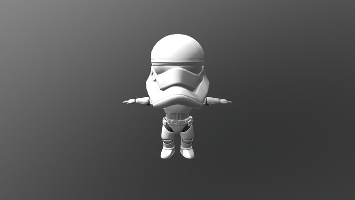 StormTrooper 3D Model