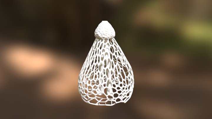 Phallus indusiatus 3D Model