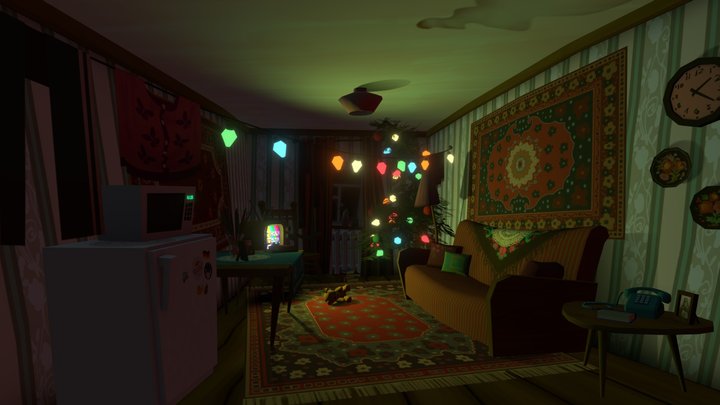 Kommunalka 3D Model